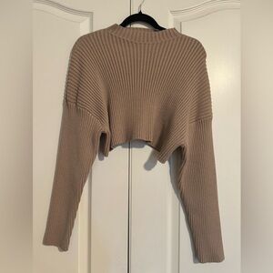 Mable Women’s Ribbed Cropped Sweater